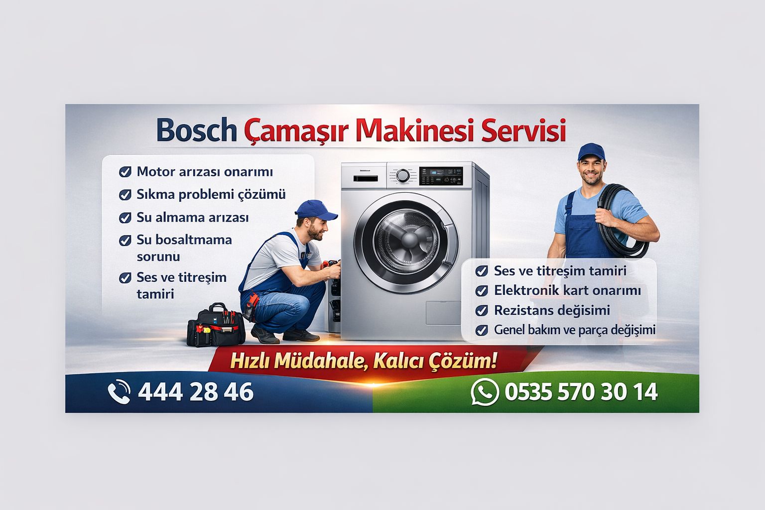 Bosch Çamaşır Makinesi Servisi 